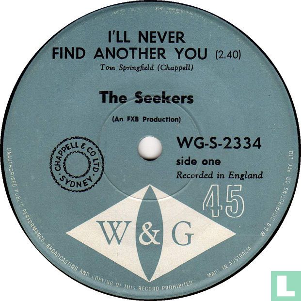 I'll Never Find Another You