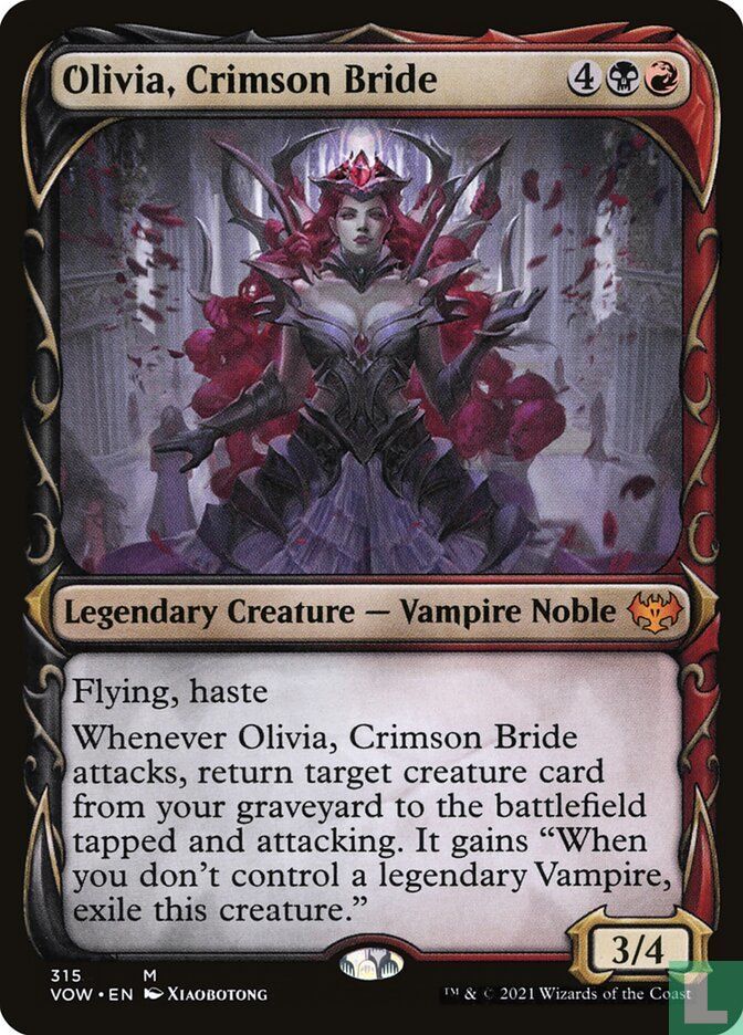 Olivia, Crimson Bride