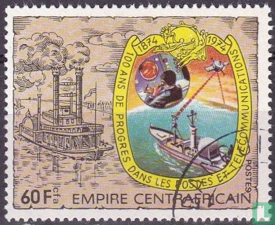 Progress Ptt 100 years of progress PTT 60 (1978) - Central African Republic / Empire ...