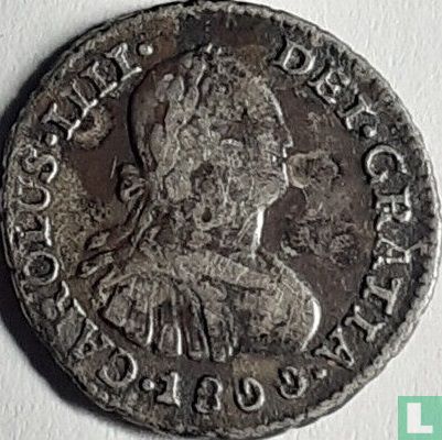 Peru ½ real 1800