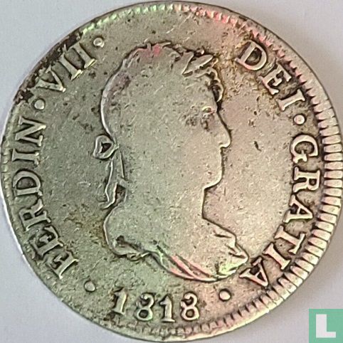 Peru 2 Real 1818