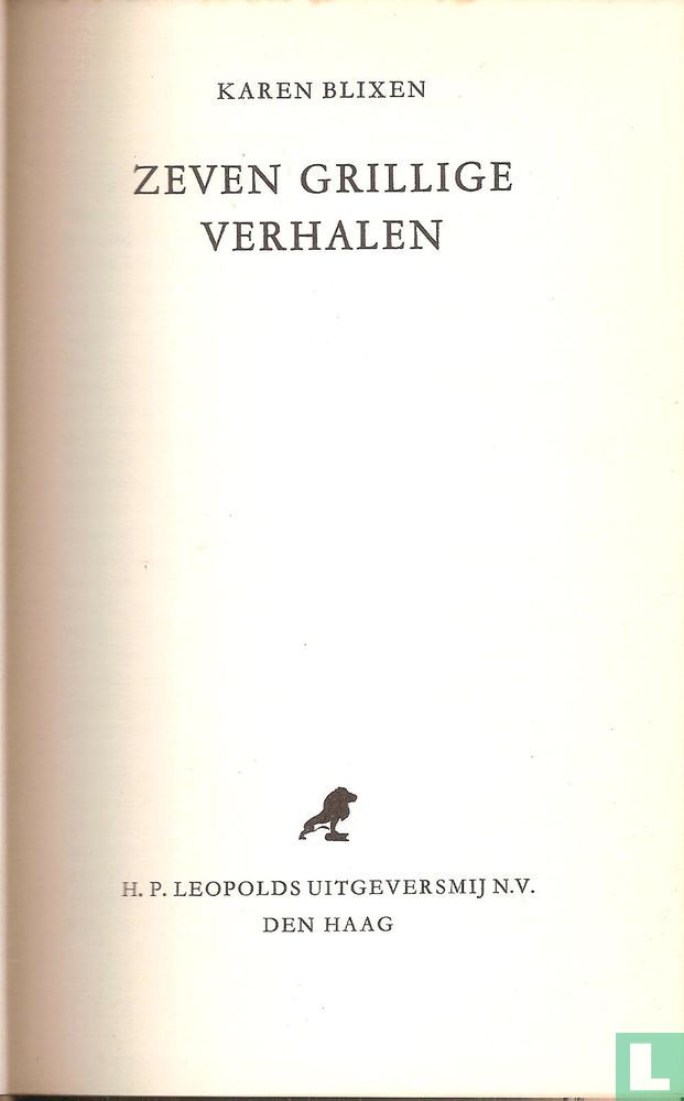 Zeven grillige verhalen