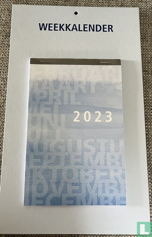 Weekkalender 2023