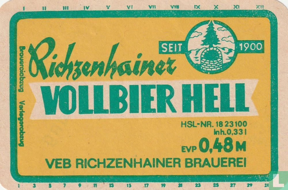 Richzenhainer Vollbier Hell