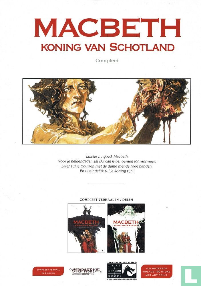 Macbeth, koning van Schotland compleet