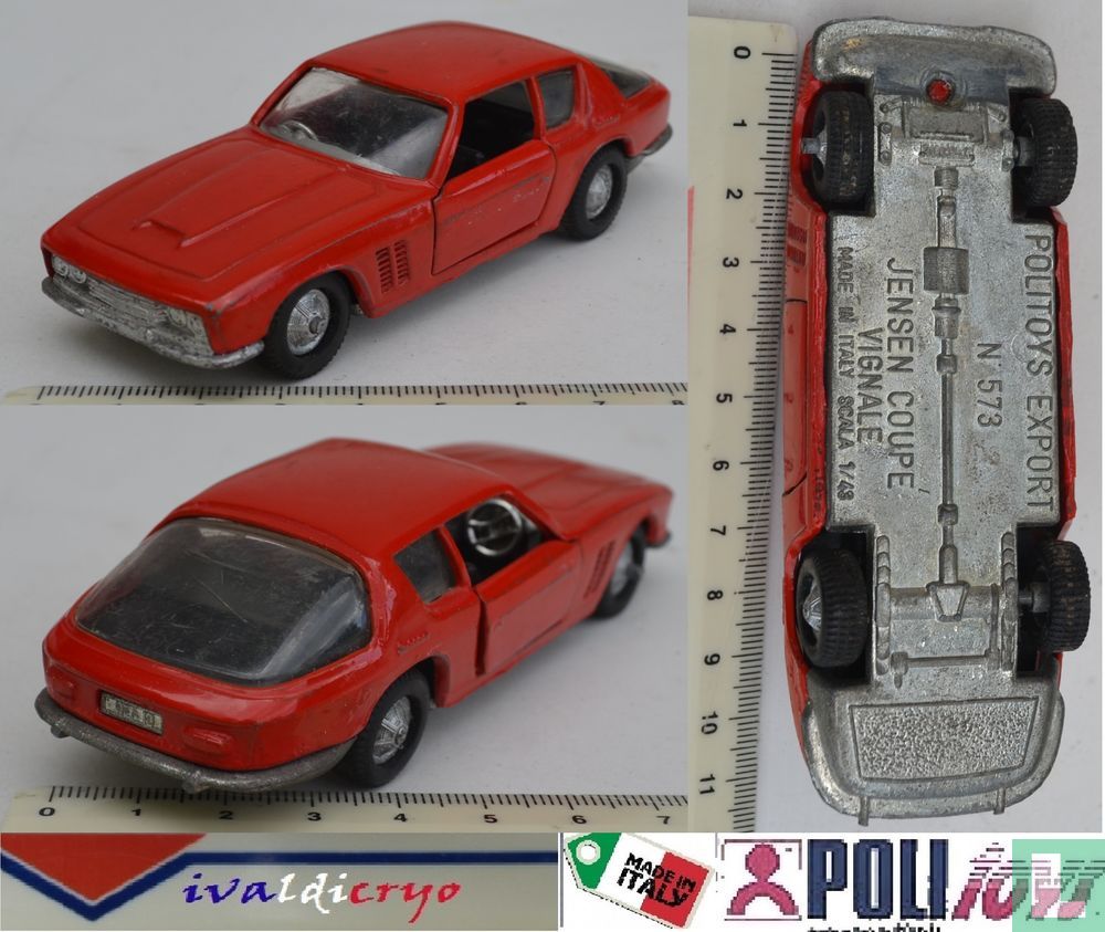 70’s Politoys  coupe vignale レッド Jensen Coupé Vignale 573 (1970) - Politoys - LastDodo