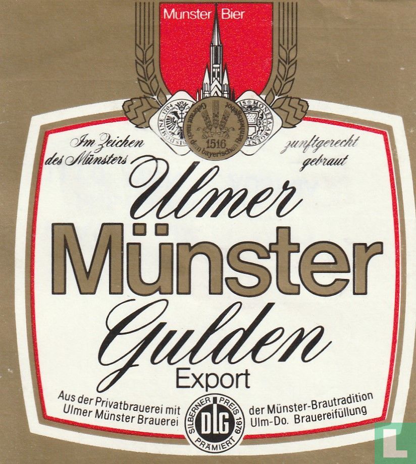Ulmer Münster Gulden Export