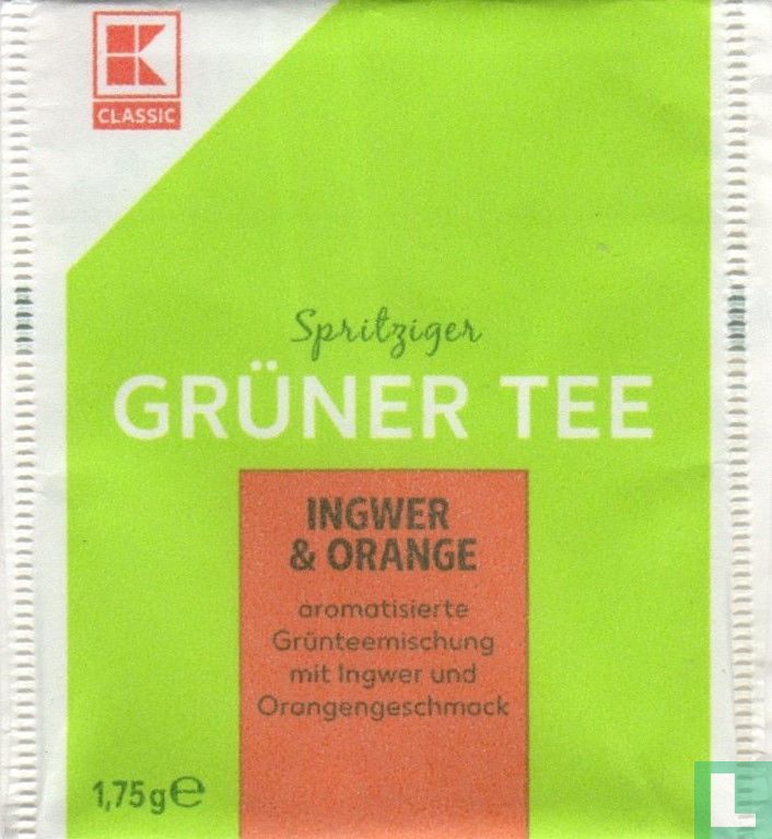 Grüner Tee Ingwer & Orange