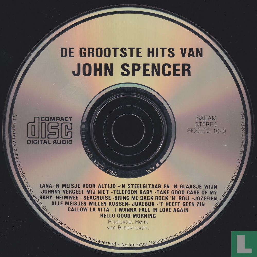 De grootste hits van John Spencer