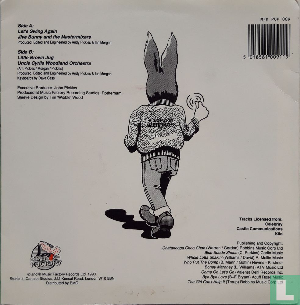 Let's Swing Again Single MFD 009 (1990) - Jive Bunny And The Mastermixers -  LastDodo