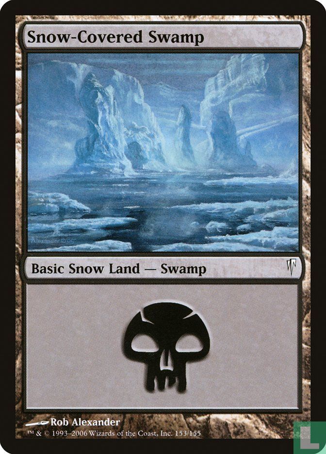 Snow-Covered Swamp