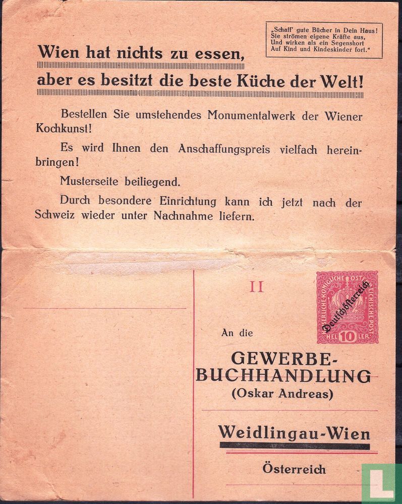 Carte Postale avec carte réponse