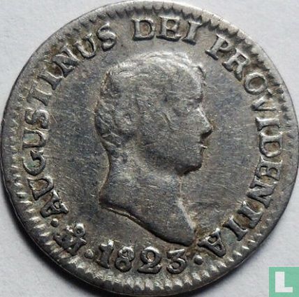 Mexico ½ real 1823