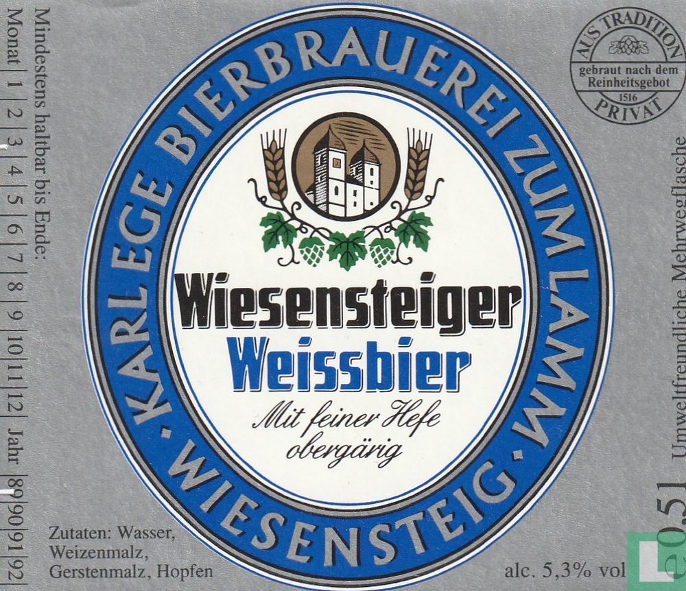 Wiesensteiger Weissbier