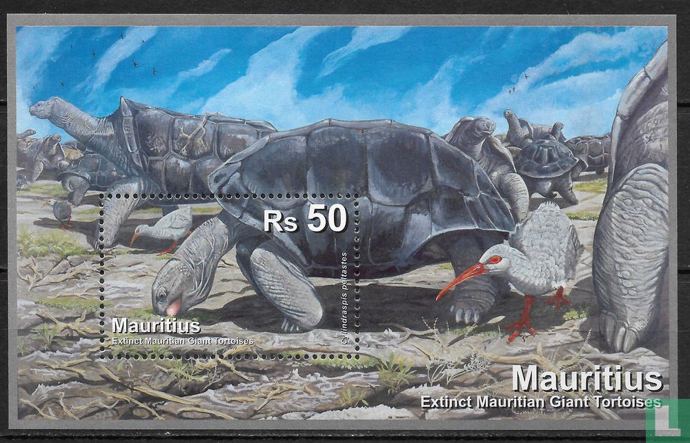 Extinct Turtles 50 (2009) - Mauritius - LastDodo