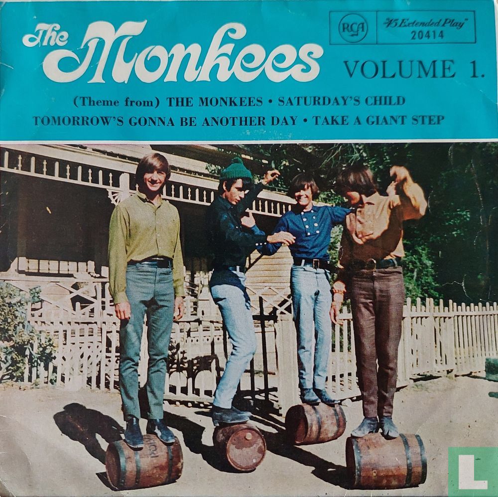 The Monkees Volume 1 EP 20414 (1967) Monkees, The LastDodo