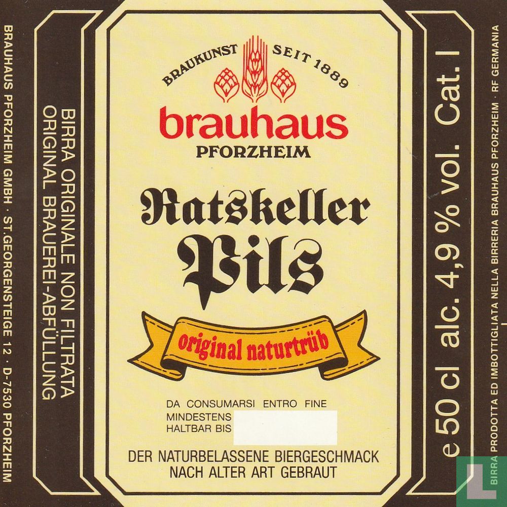 Ratskeller Pils