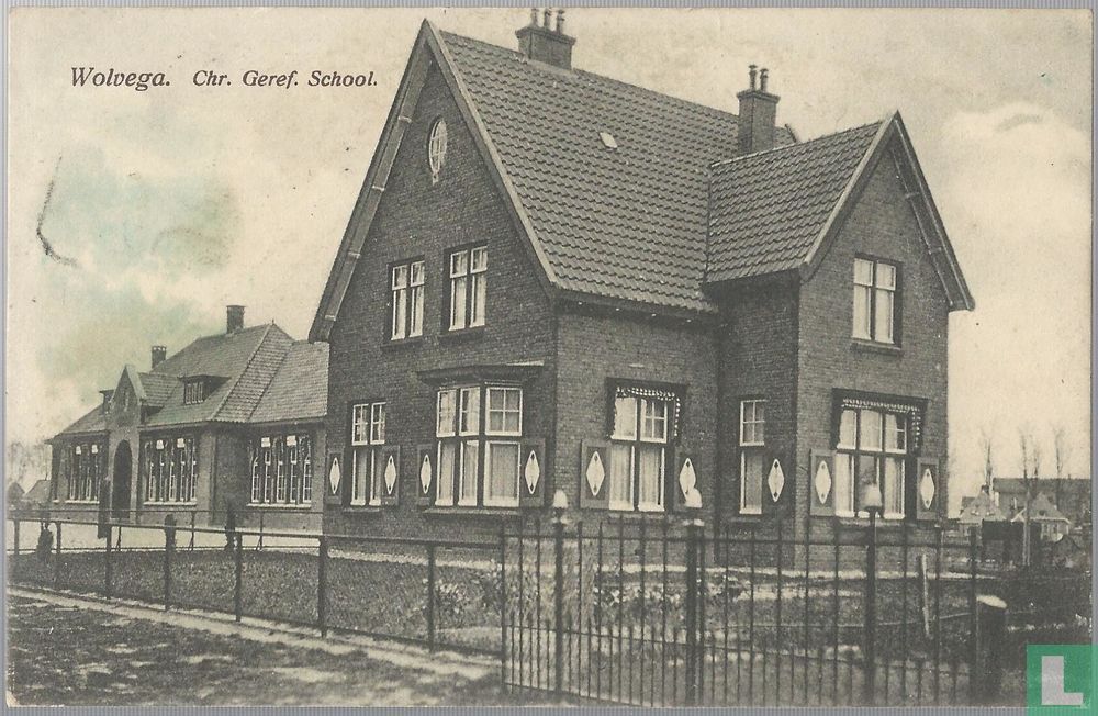 Wolvega. Chr. Geref. School.