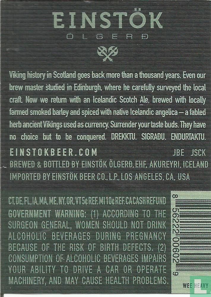 Einstok icelandic wee heavy