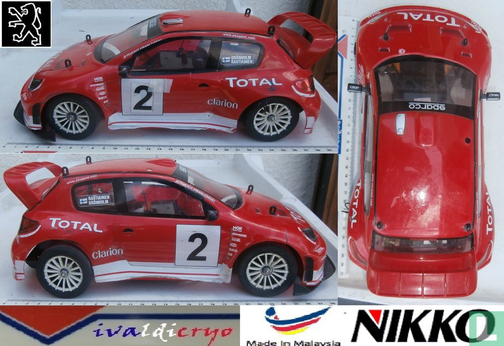 Peugeot 206 wrc 2003 Total 16262 F (2003) - Nikko - LastDodo