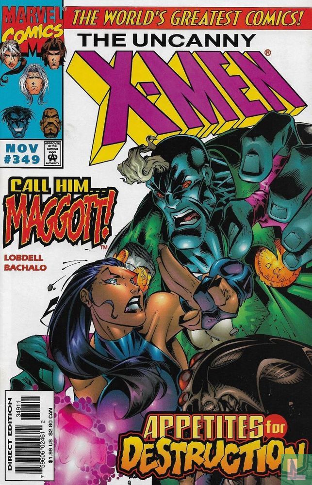 The Uncanny X-Men 349