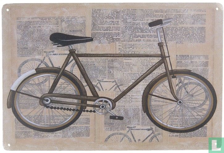 Bruine herenfiets