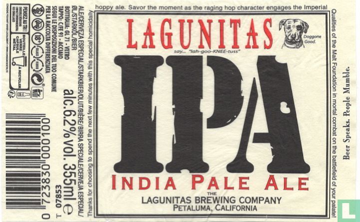Lagunitas IPA  (07853)