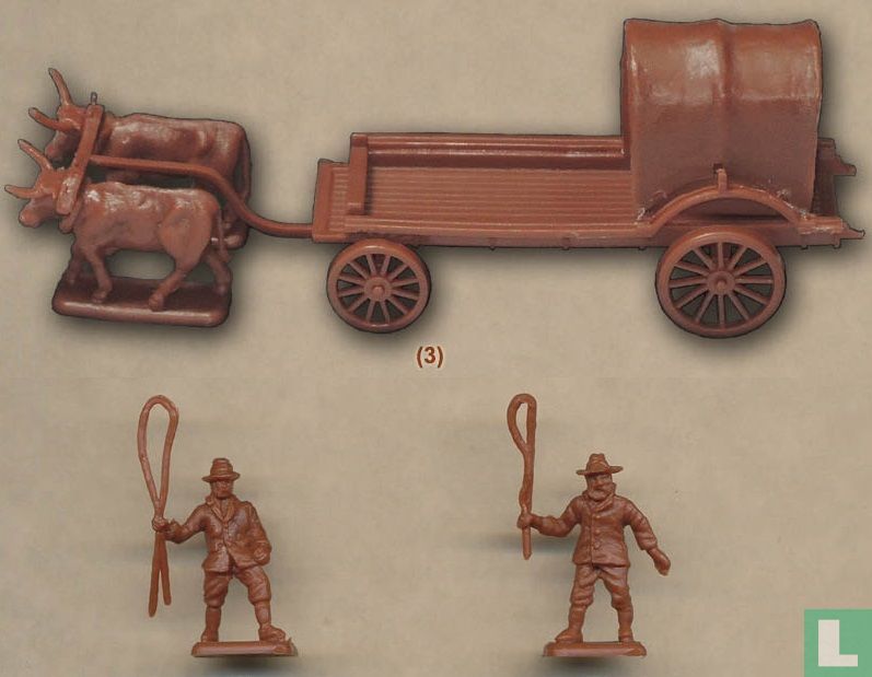 Colonial ox wagon