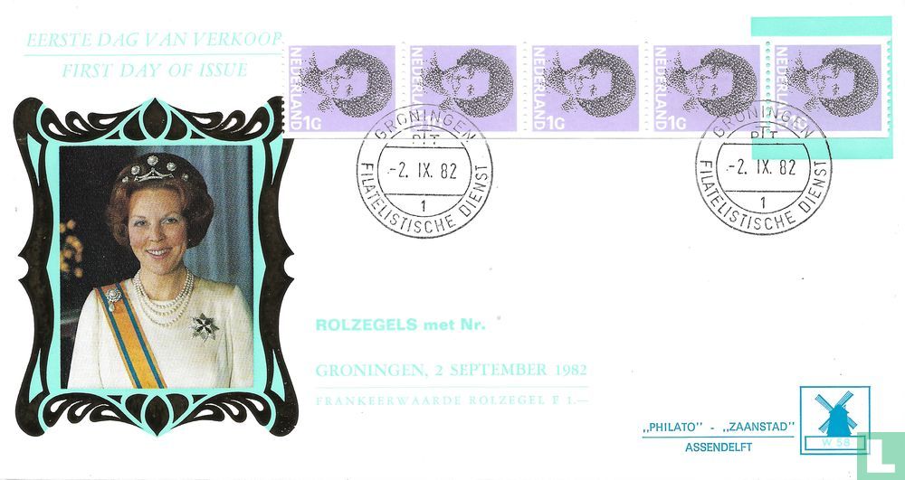 Timbres Beatrix Roll sans.