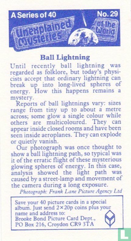 Ball Lightning