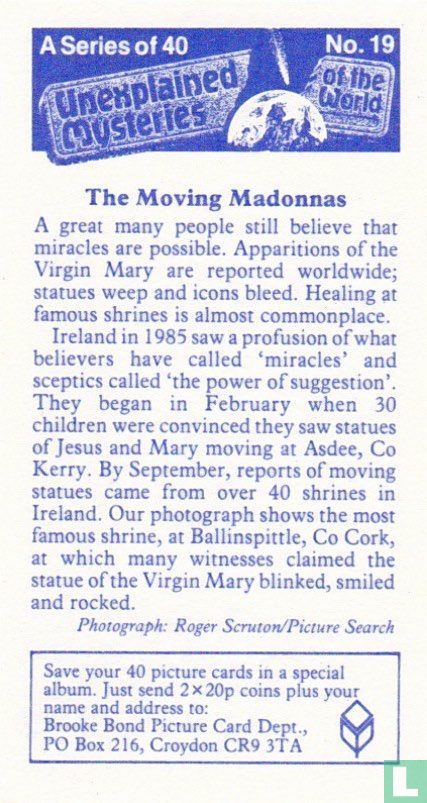 The Moving Madonnas