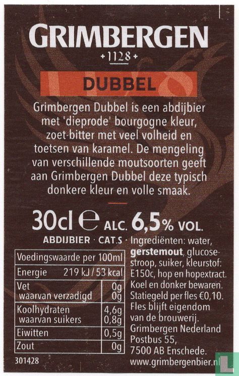 Grimbergen Dubbel