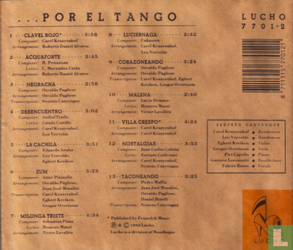 ...Por el tango