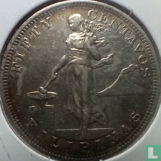 Philippines 50 centavos 1903