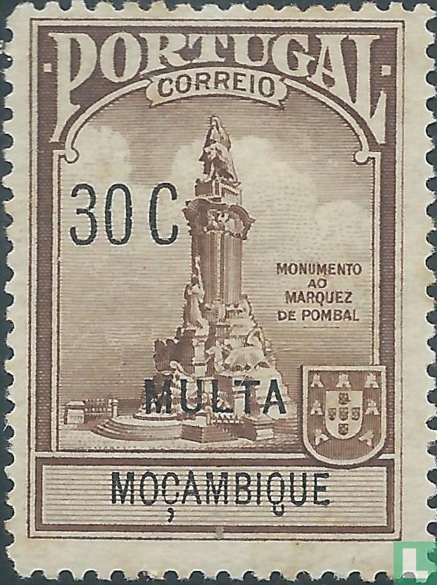 Imposto postal 30 C