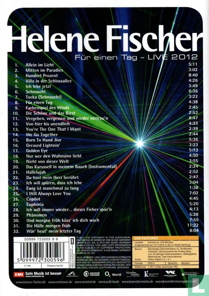 Für einen Tag - Live 2012