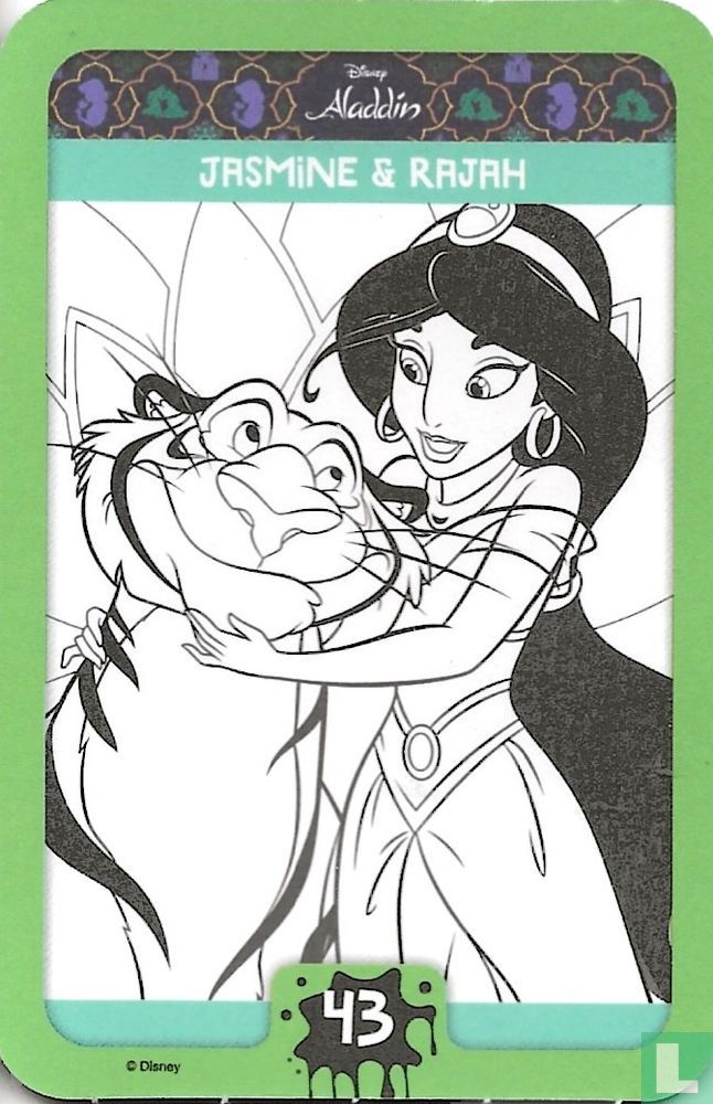Aladdin - Jasmine & Rajah 43/144 (2022) - Colour Magic - LastDodo