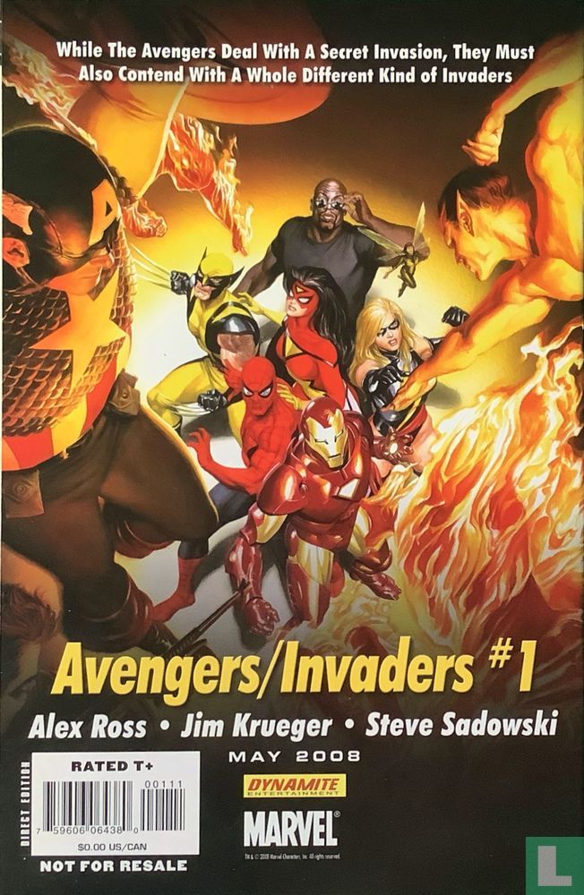 Avengers/Invaders Sketchbook
