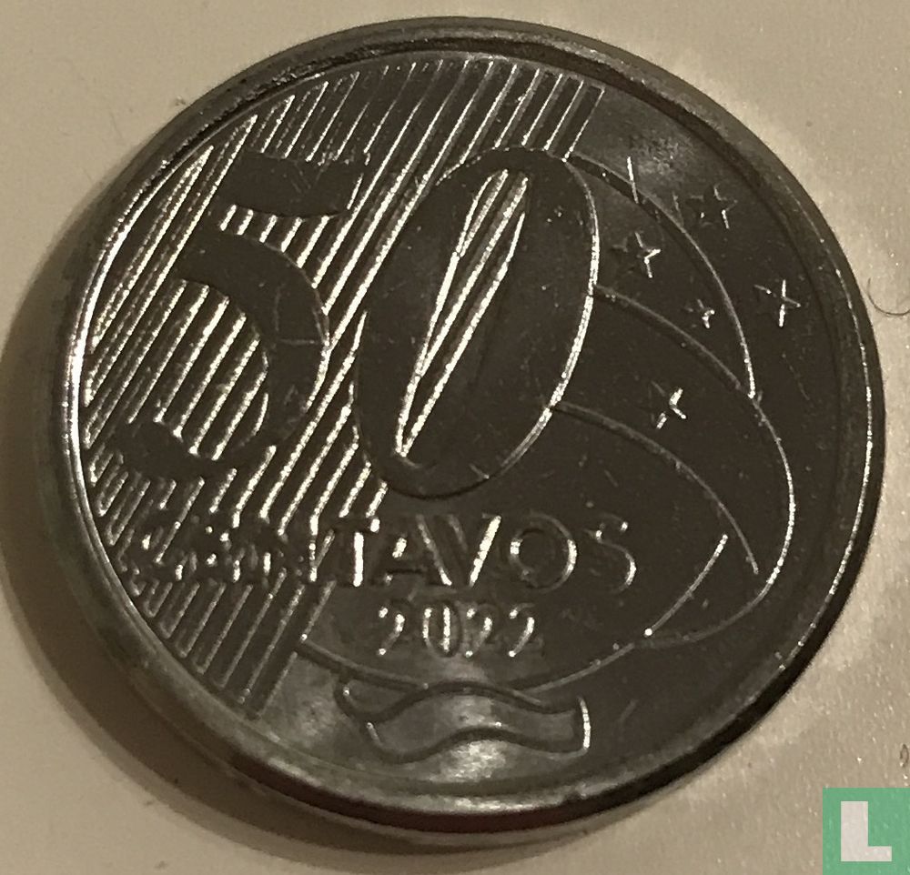 Brésil 50 centavos 2022