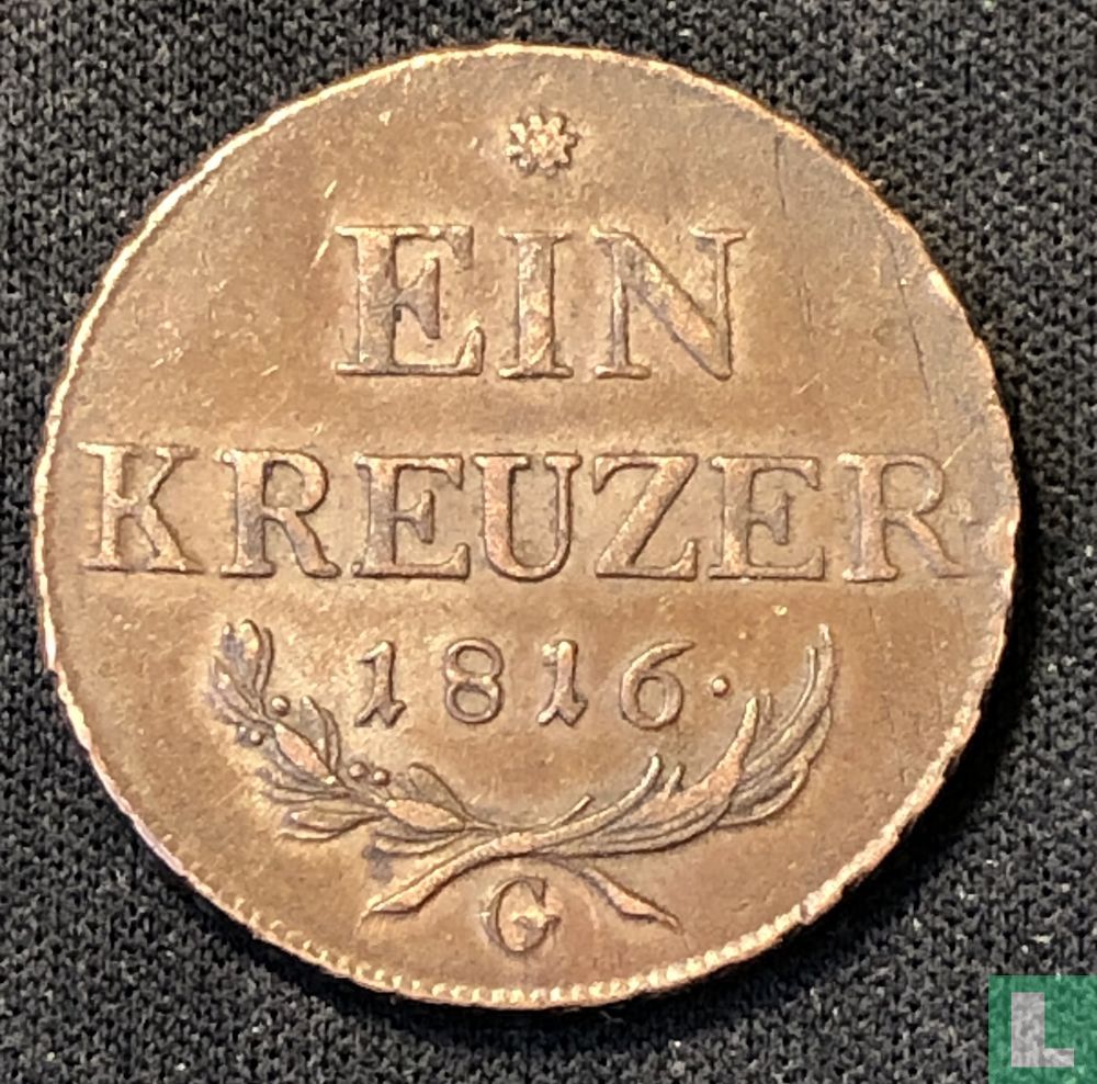 Austria 1 kreuzer 1816 (G) KM# 2113 (1816) - Austria - LastDodo
