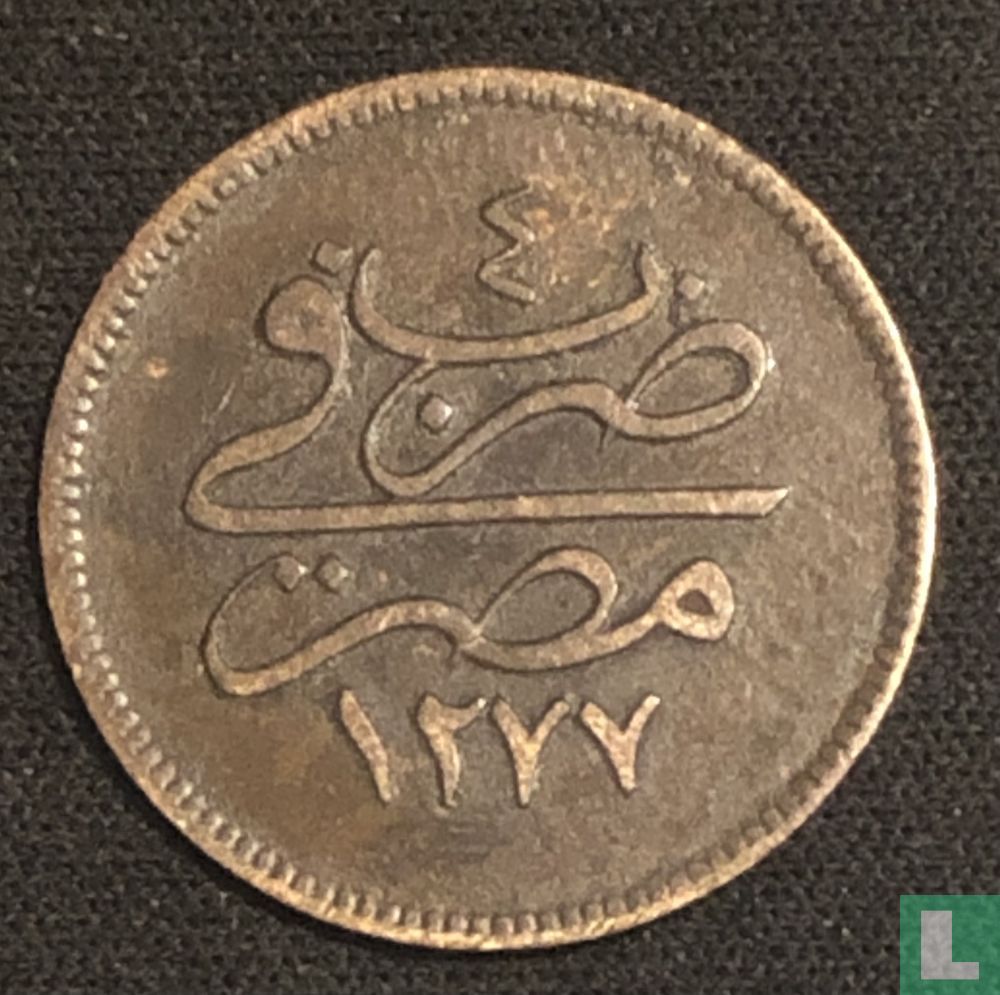 Ägypten 4 Para AH1277-4 (1864)
