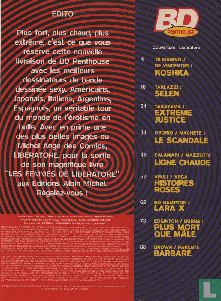 BD Penthouse Comix 19