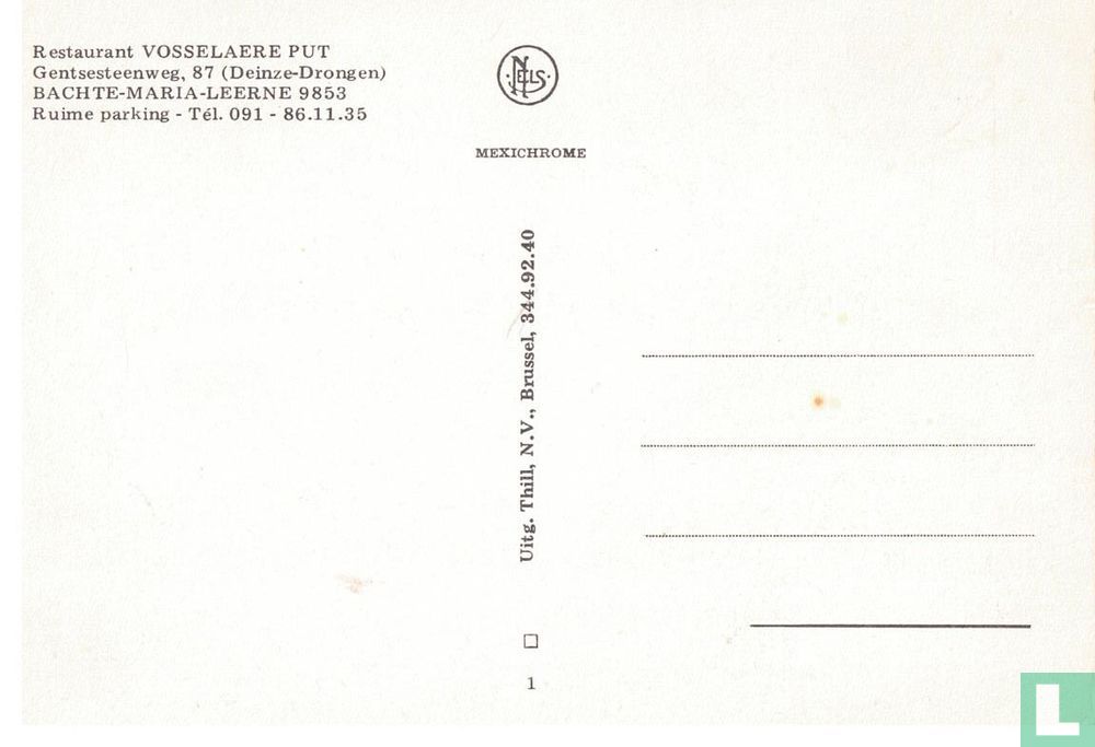 Restaurant Vosselaere Put