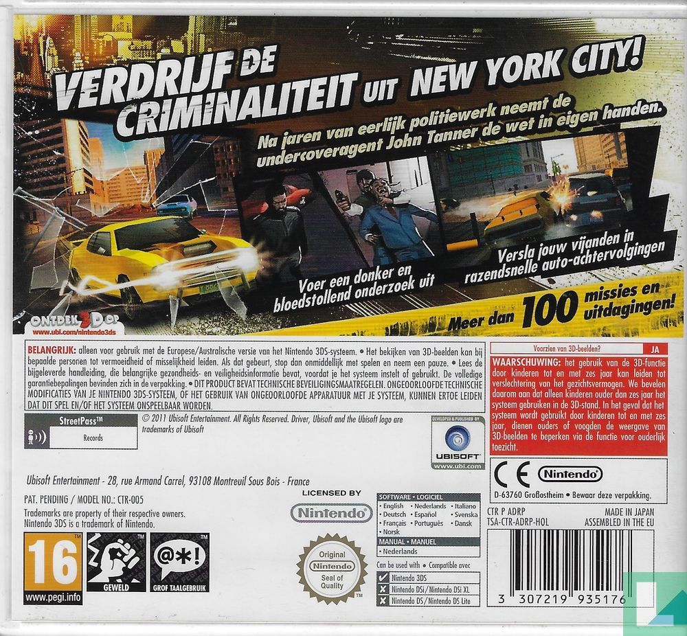Driver Renegade 3D