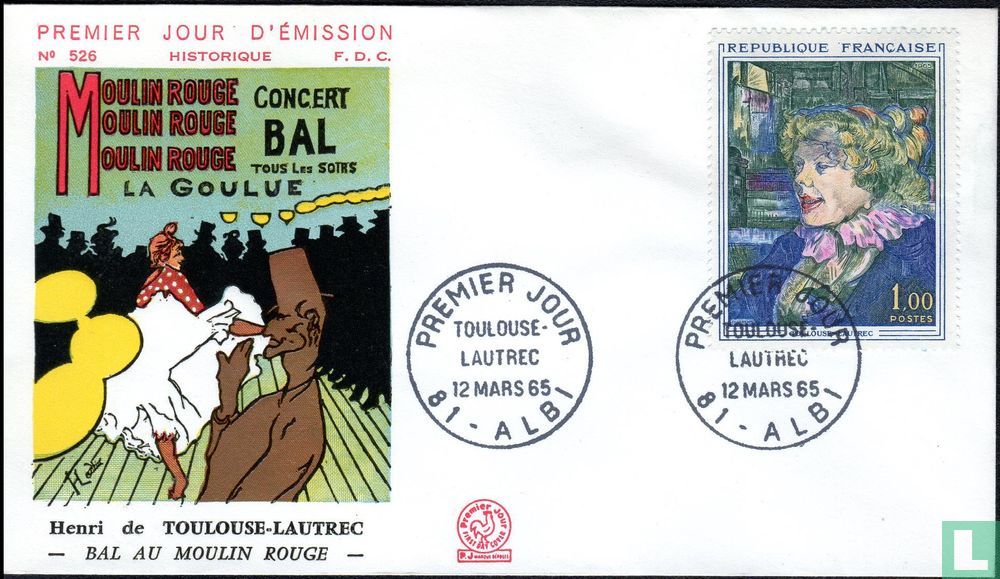 Briefmarken Block9A Aden – Kathiri State 1967 Toulouse-Lautrec Gemälde, Postfrisch MNH