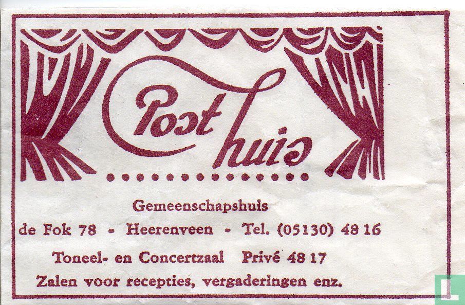 Post huis Gemeenschapshuis
