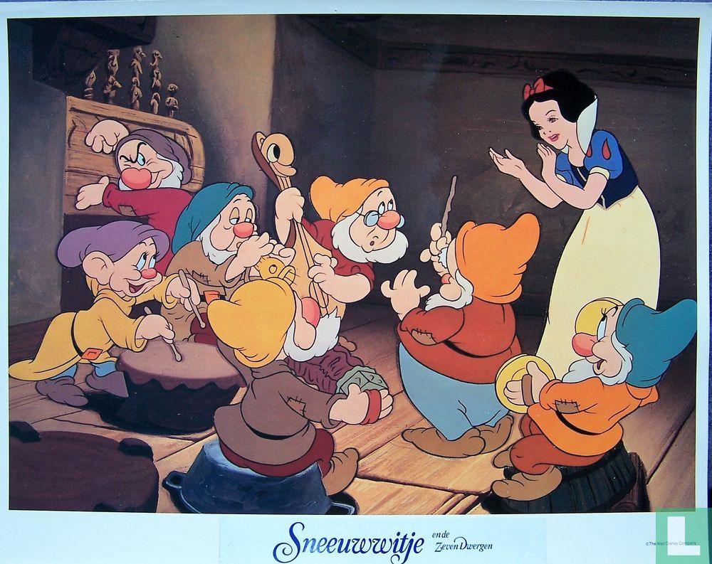 Sneeuwwitje en de zeven dwergen - The Walt Disney Company - LastDodo