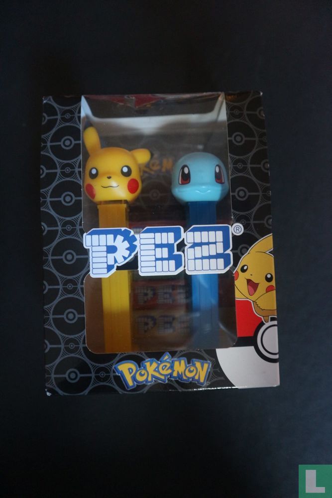 duo pack pikachu & squirtle