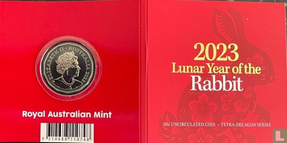 Australië 50 cents 2023 (folder) 
