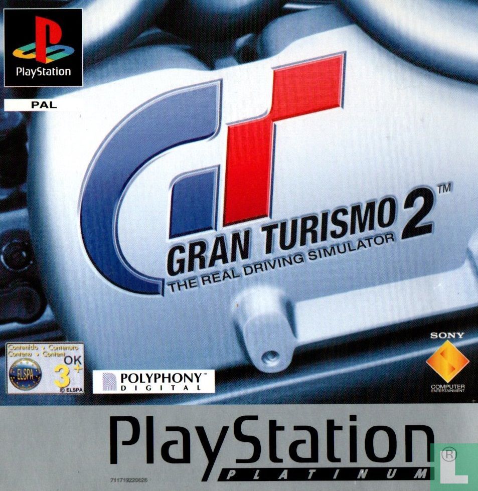 O clássico do Playstation 1 - Gran Turismo 2 traz mais de 500 veículos